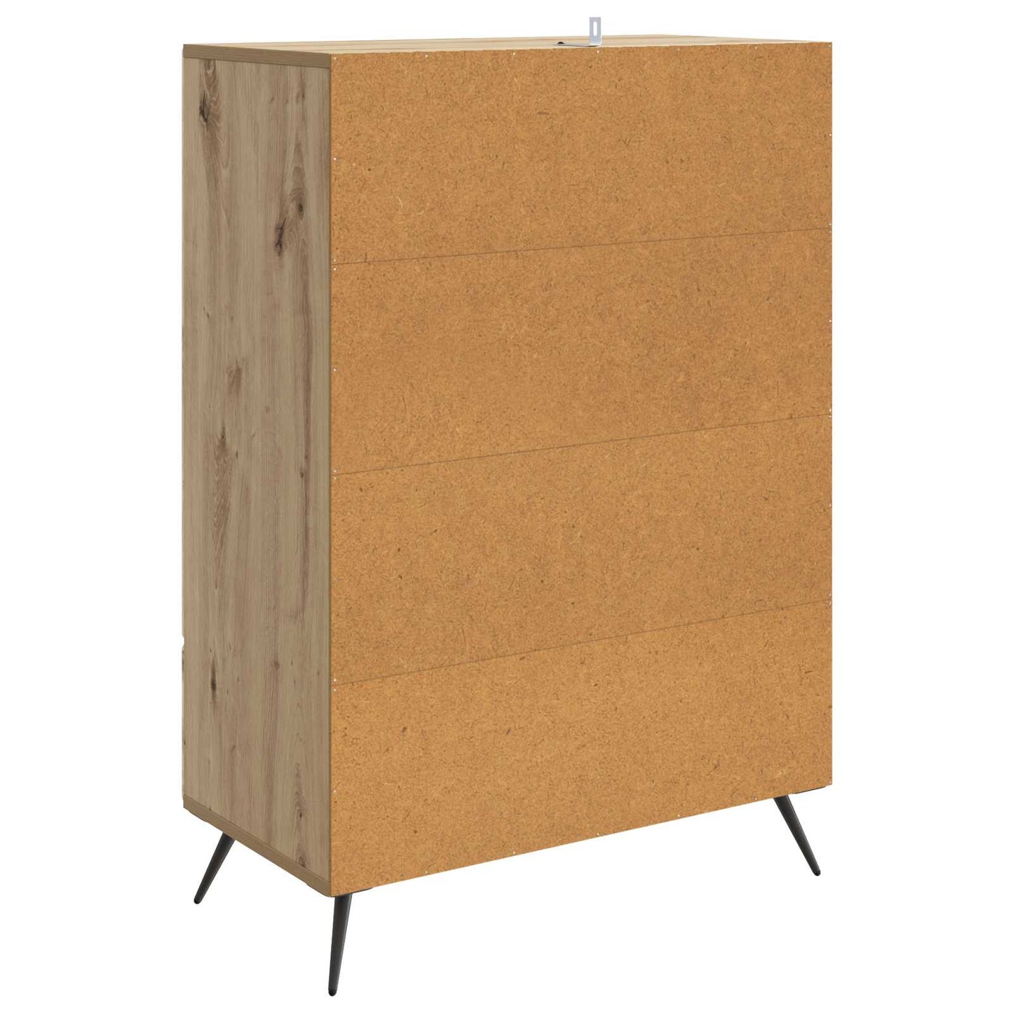 Sideboard med låda Artisan-ek 66 x 34,5 x 95 cm Konstruerat trä