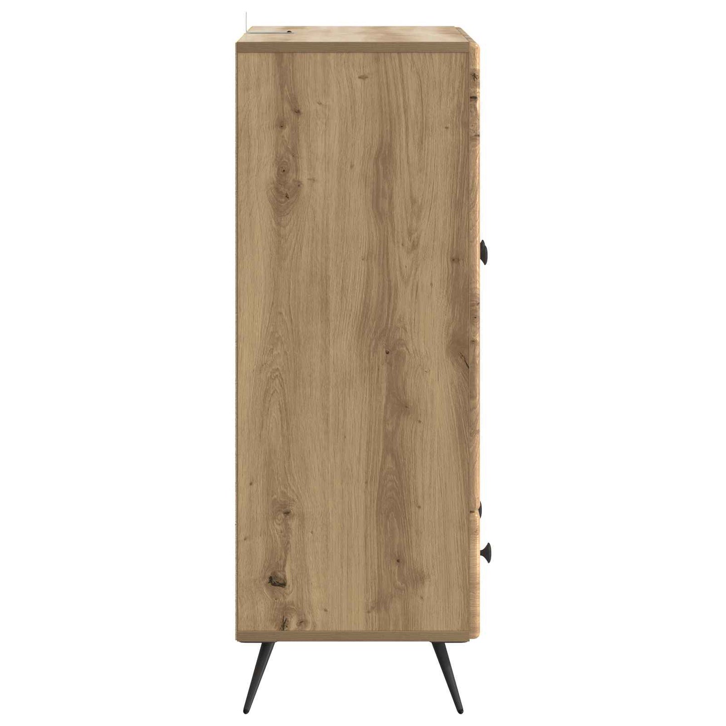 Sideboard med låda Artisan-ek 66 x 34,5 x 95 cm Konstruerat trä