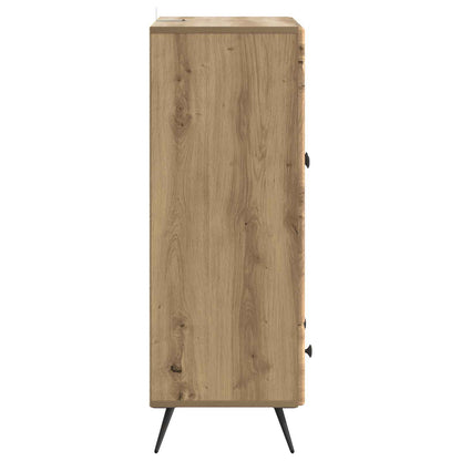 Sideboard med låda Artisan-ek 66 x 34,5 x 95 cm Konstruerat trä