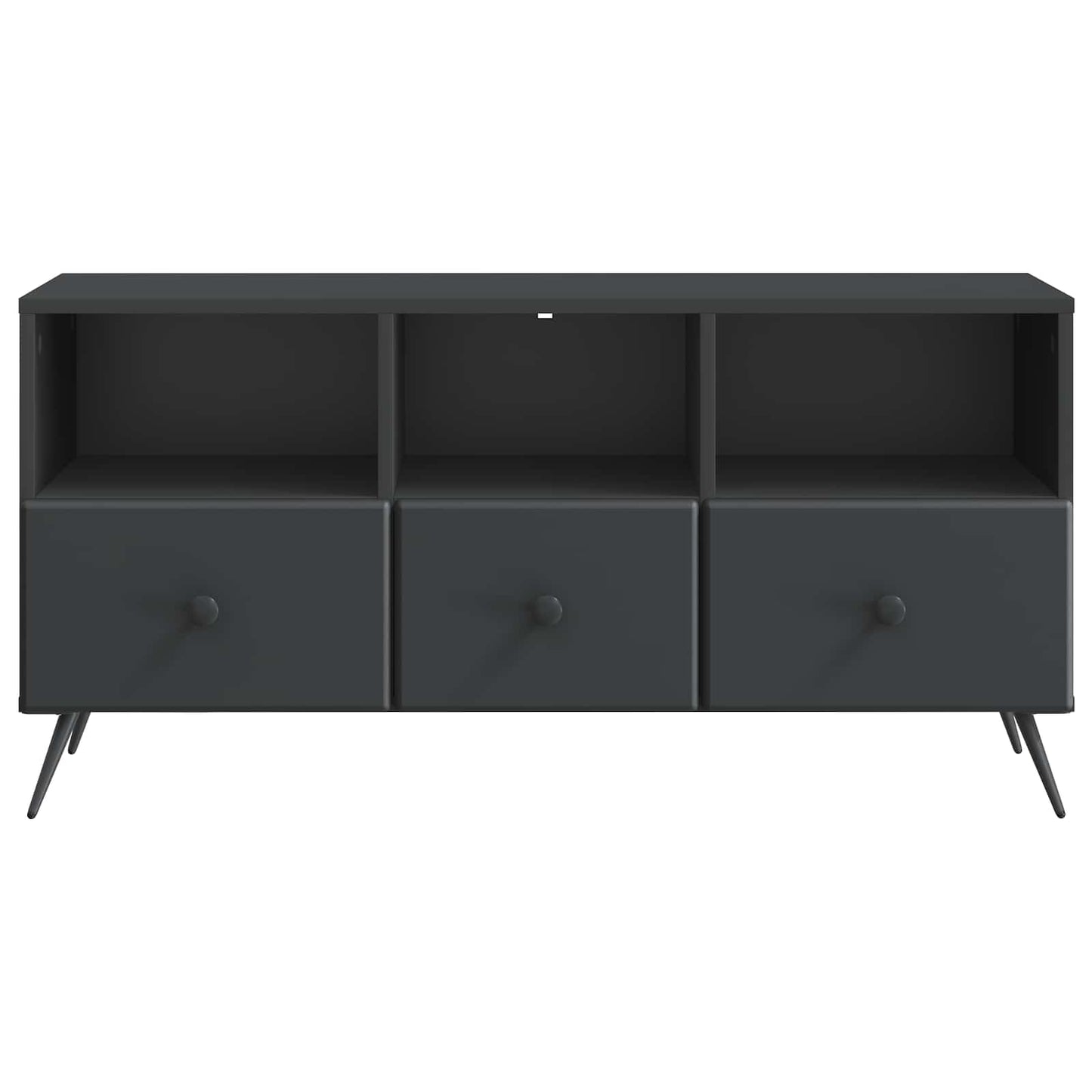 TV-skåp med låda Svart 102 x 34,5 x 50 cm Konstruerat trä
