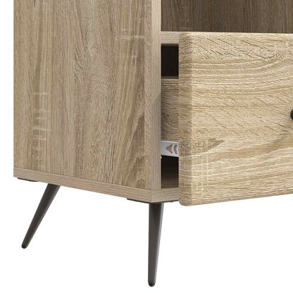 TV-skåp med låda Sonoma-ek 102 x 34,5 x 50 cm Konstruerat trä