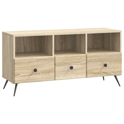 TV-skåp med låda Sonoma-ek 102 x 34,5 x 50 cm Konstruerat trä