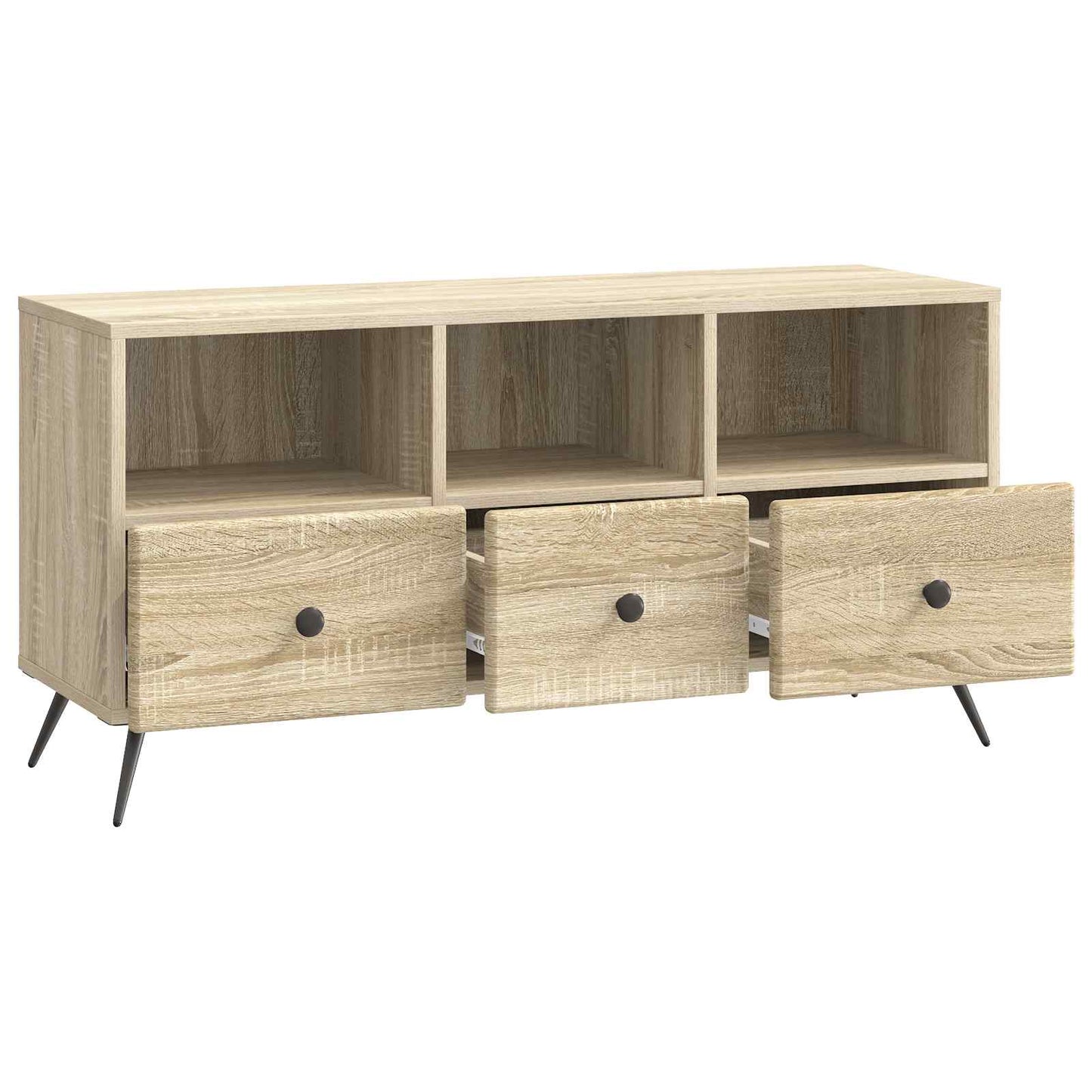 TV-skåp med låda Sonoma-ek 102 x 34,5 x 50 cm Konstruerat trä