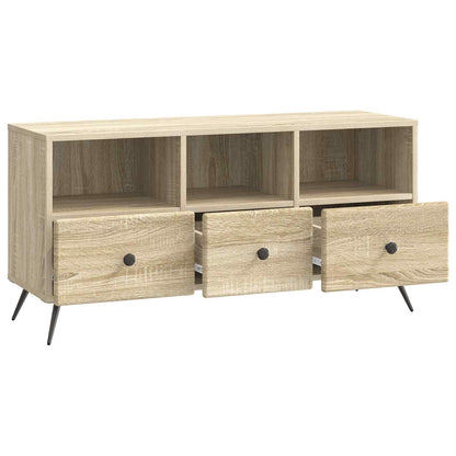 TV-skåp med låda Sonoma-ek 102 x 34,5 x 50 cm Konstruerat trä
