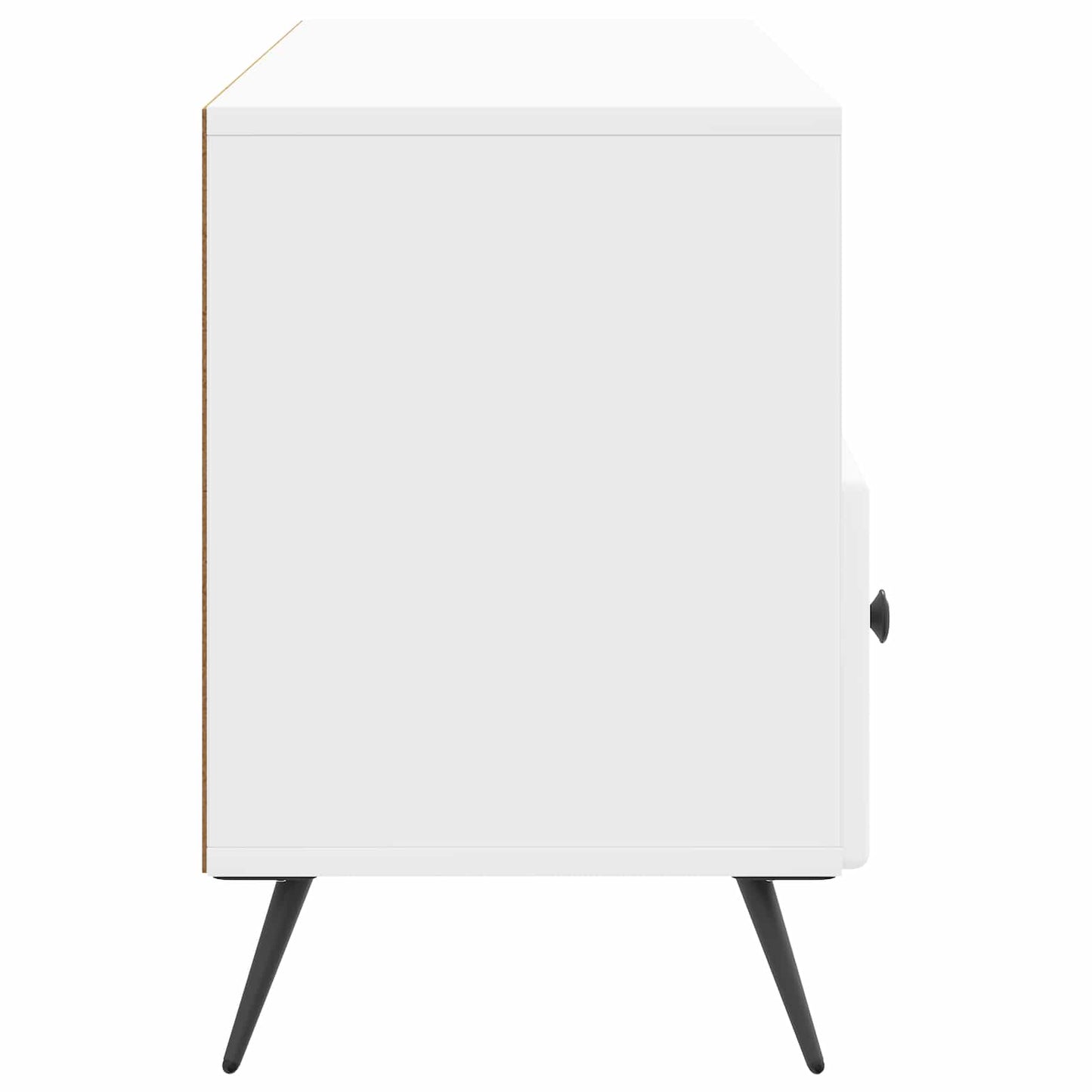 TV-skåp Vit högglans 102 x 34,5 x 50 cm Konstruerat trä