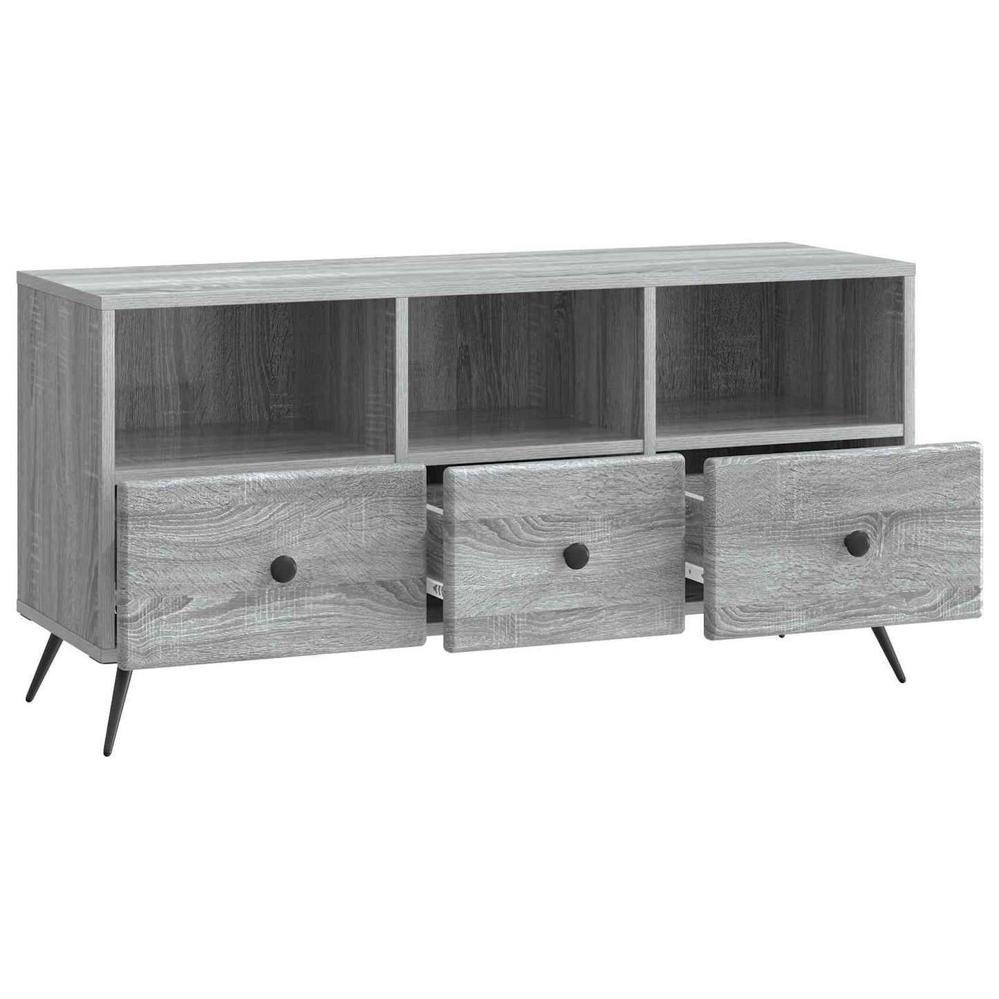 TV-skåp Grå sonoma-ek 102 x 34,5 x 50 cm Konstruerat trä