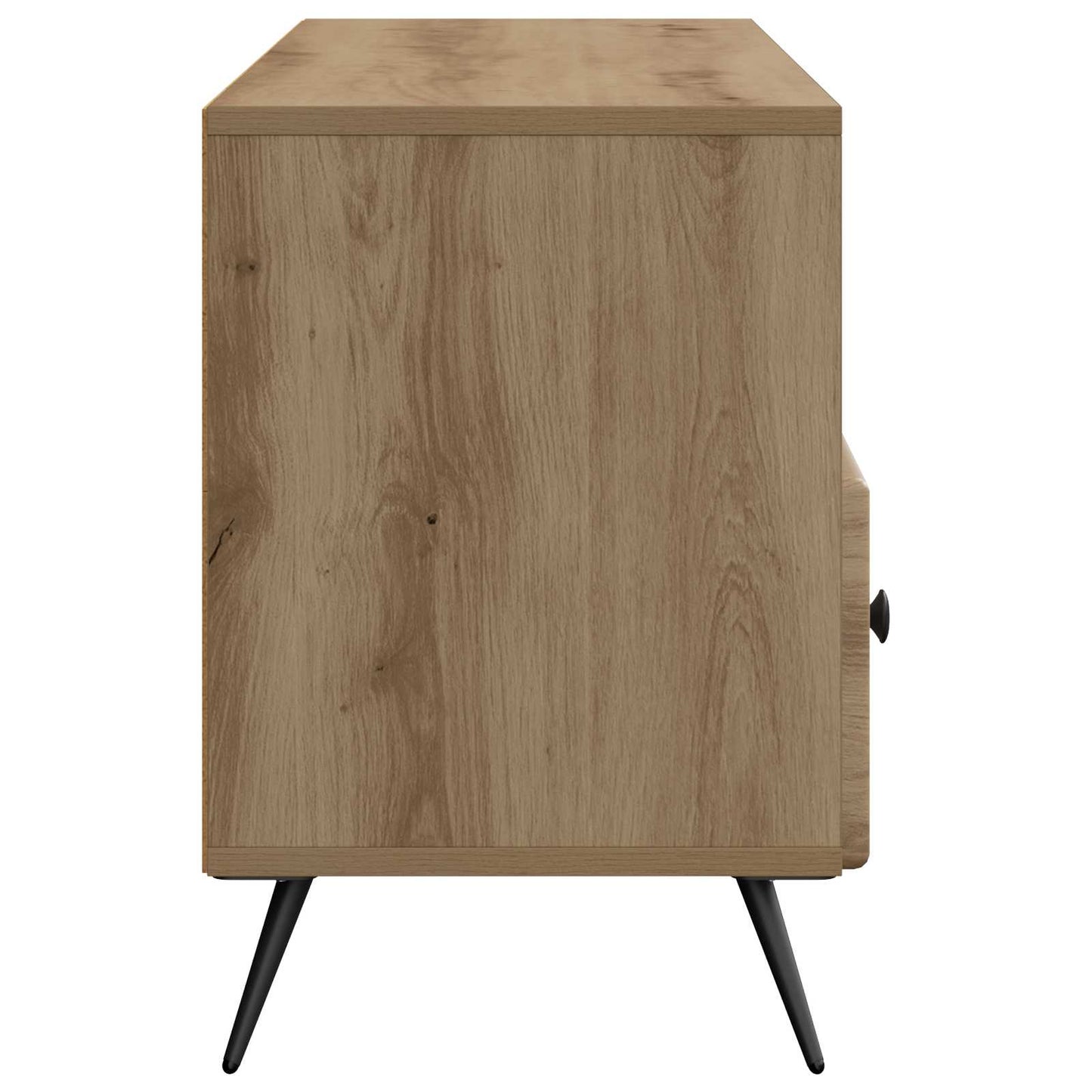 TV-skåp med låda Artisan-ek 102 x 34,5 x 50 cm Konstruerat trä