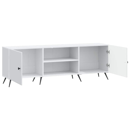 TV-skåp Vit 150 x 31 x 50 cm Konstruerat trä