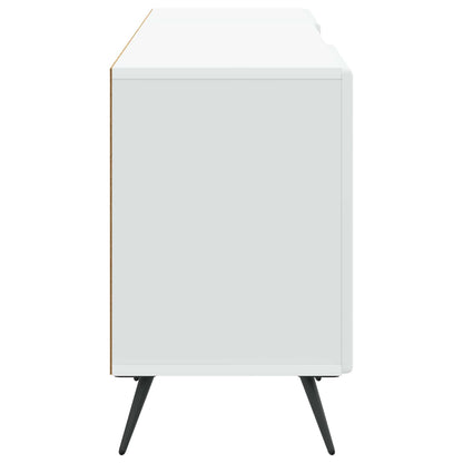 TV-skåp Vit 150 x 31 x 50 cm Konstruerat trä
