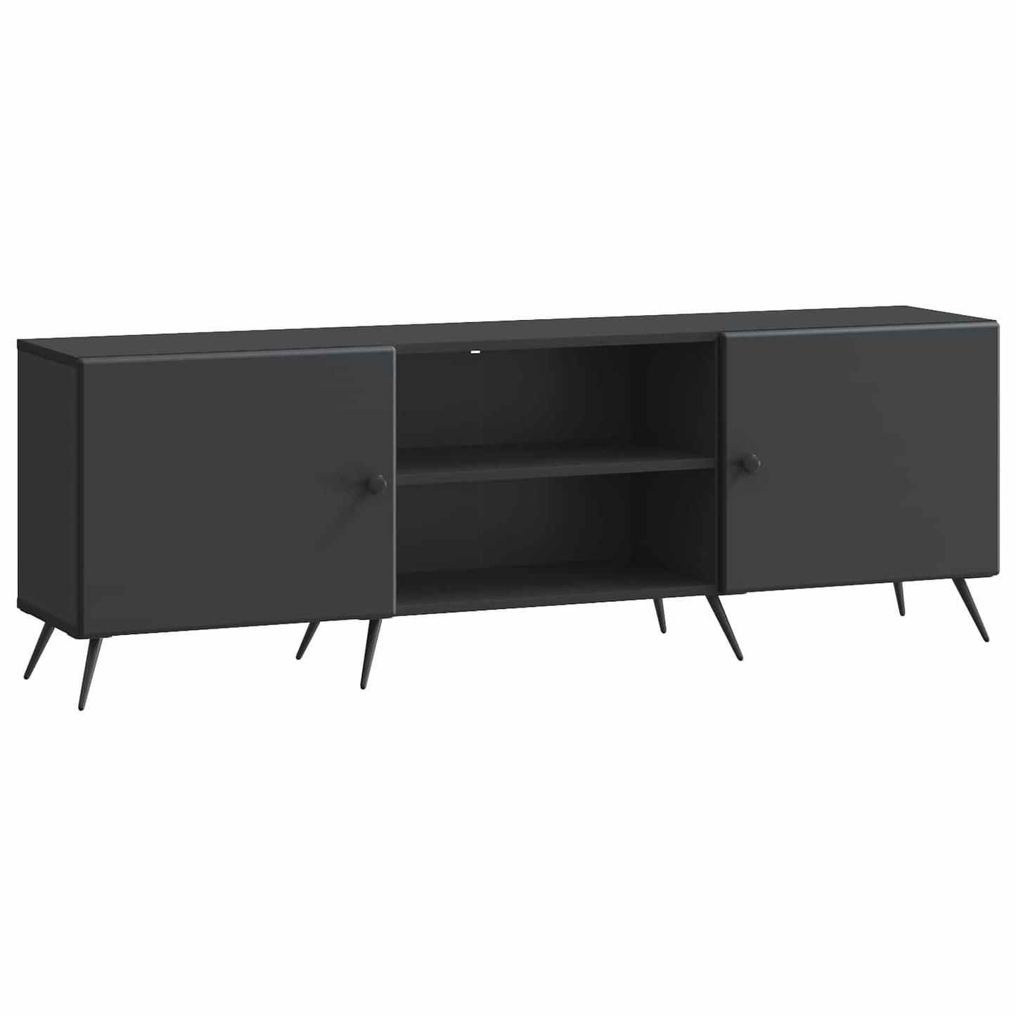 TV-skåp Svart 150 x 31 x 50 cm Konstruerat trä