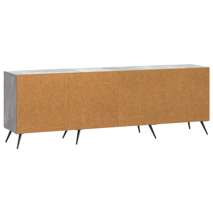 TV-skåp Betonggrå 150 x 31 x 50 cm Konstruerat trä