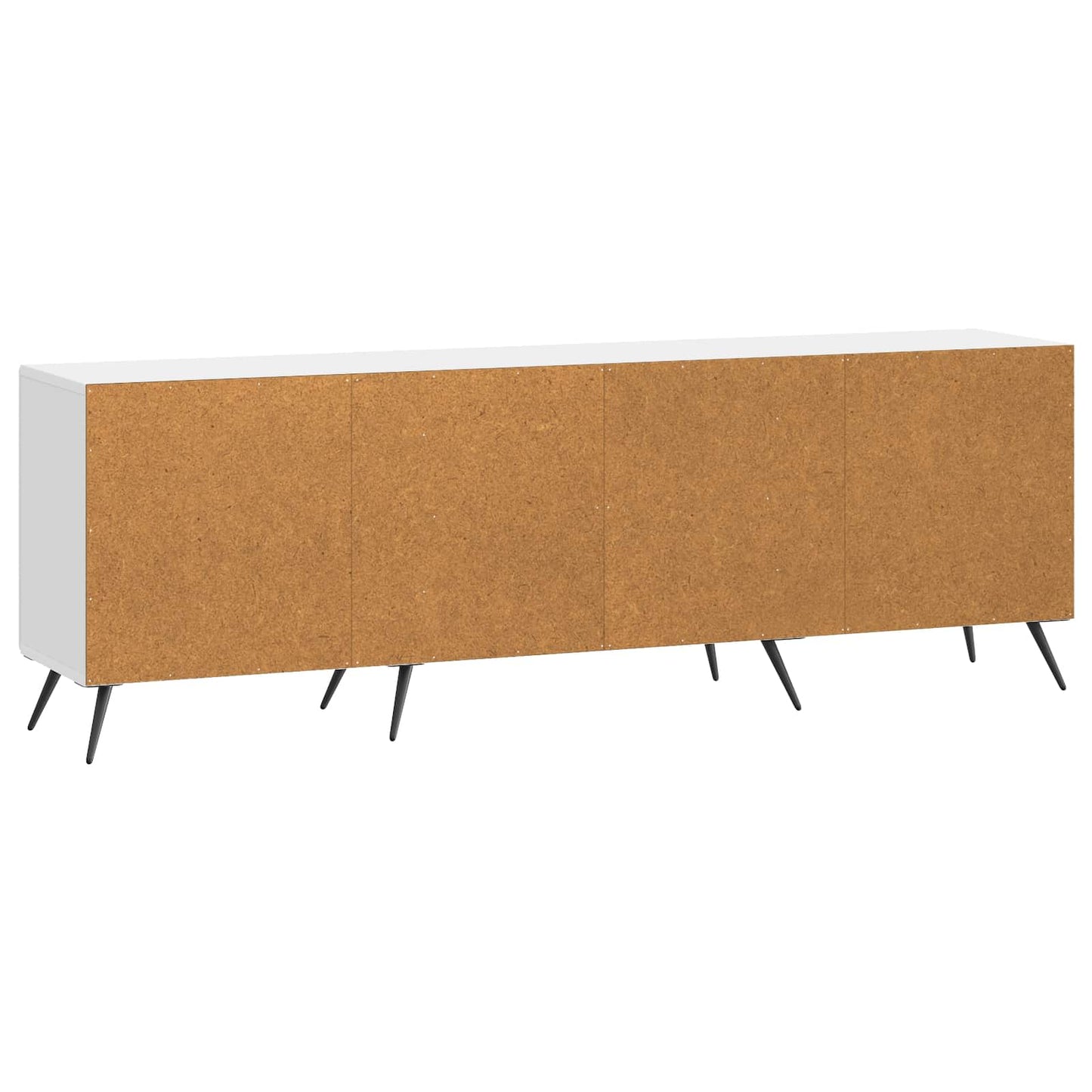 TV-skåp Vit högglans 150 x 31 x 50 cm Konstruerat trä