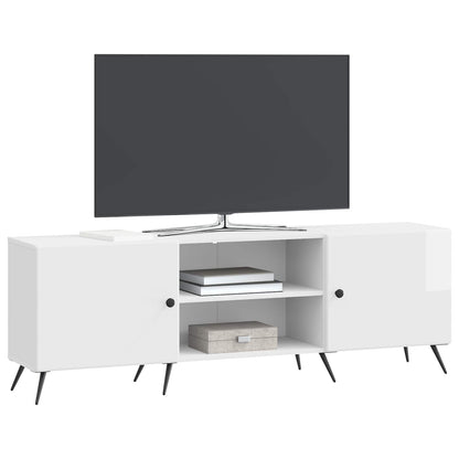 TV-skåp Vit högglans 150 x 31 x 50 cm Konstruerat trä