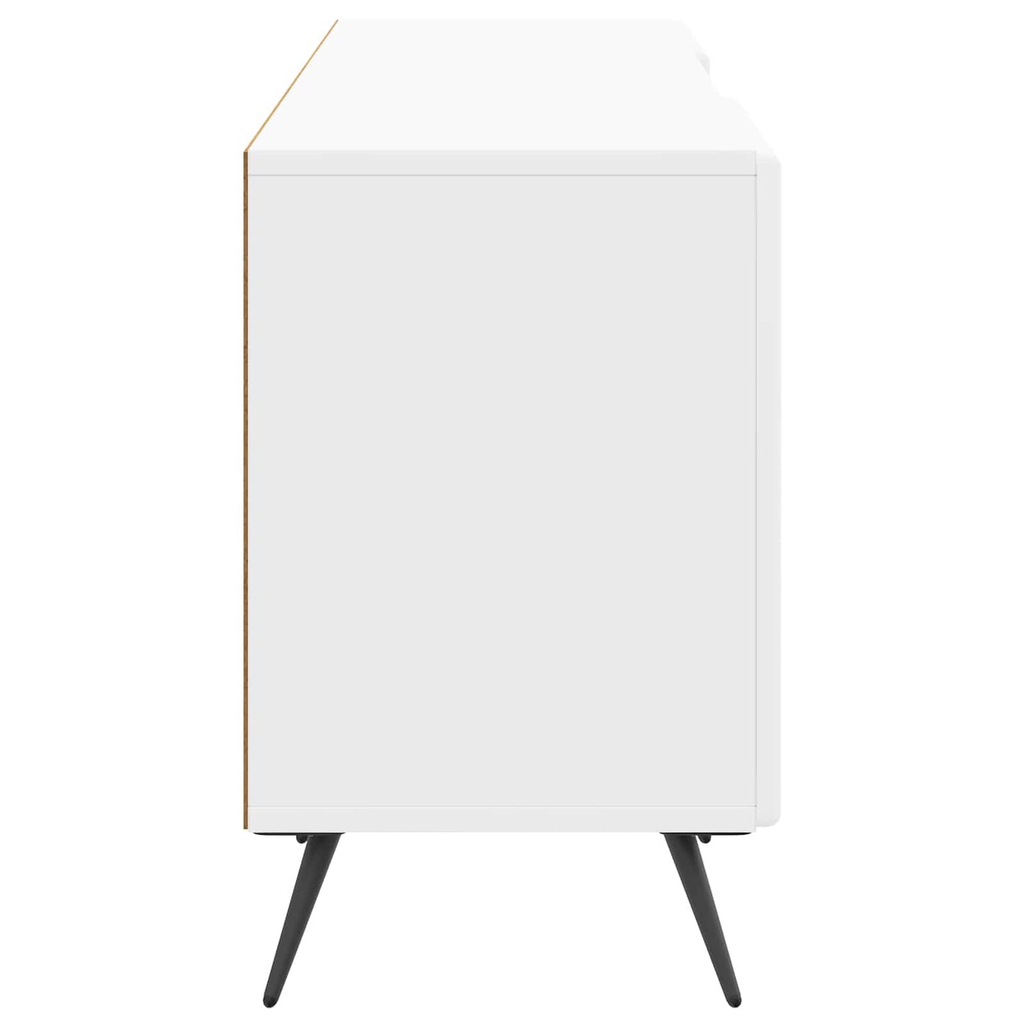 TV-skåp Vit högglans 150 x 31 x 50 cm Konstruerat trä
