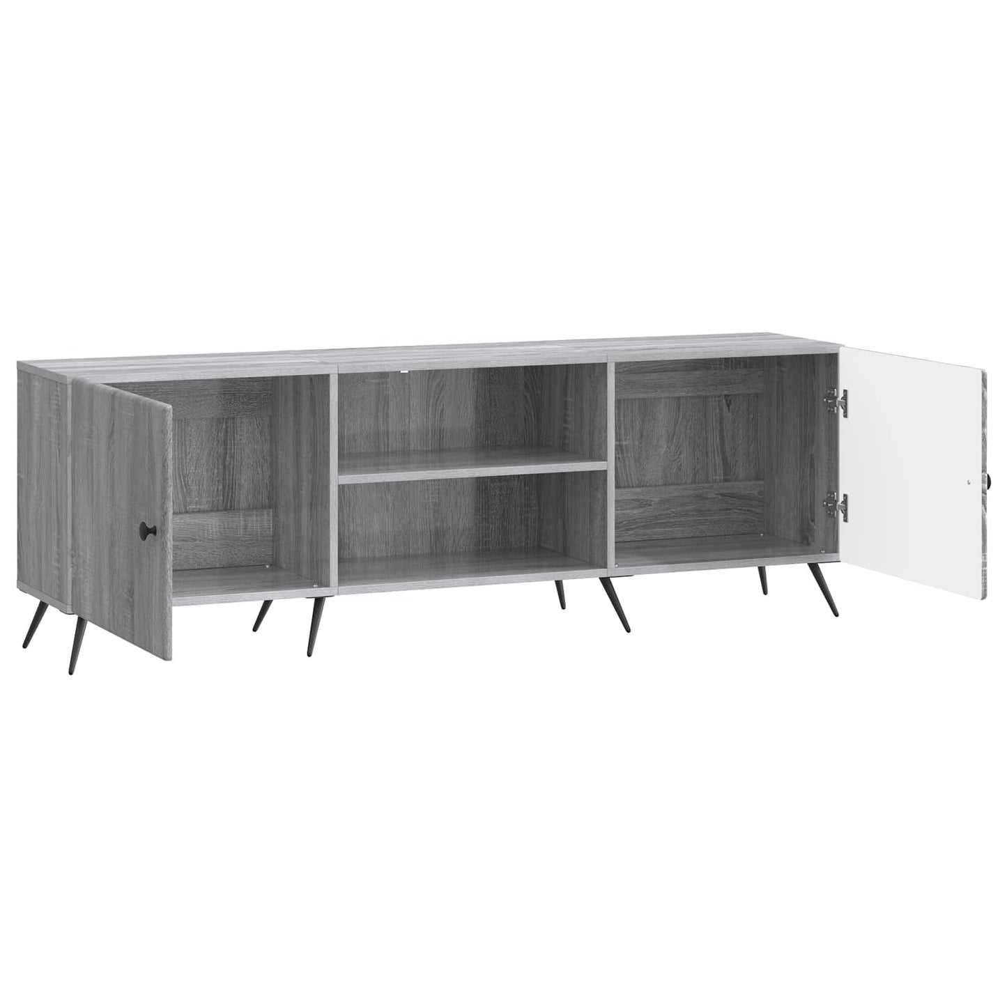 TV-skåp Grå sonoma-ek 150 x 31 x 50 cm Konstruerat trä
