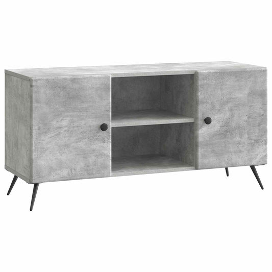 TV-skåp Betonggrå 102 x 34,5 x 50 cm Konstruerat trä