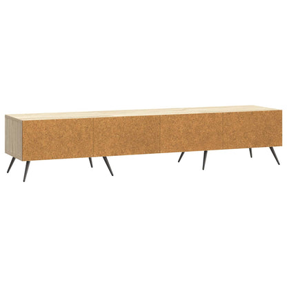 TV-skåp med låda Sonoma-ek 147 x 34,5 x 30 cm Konstruerat trä