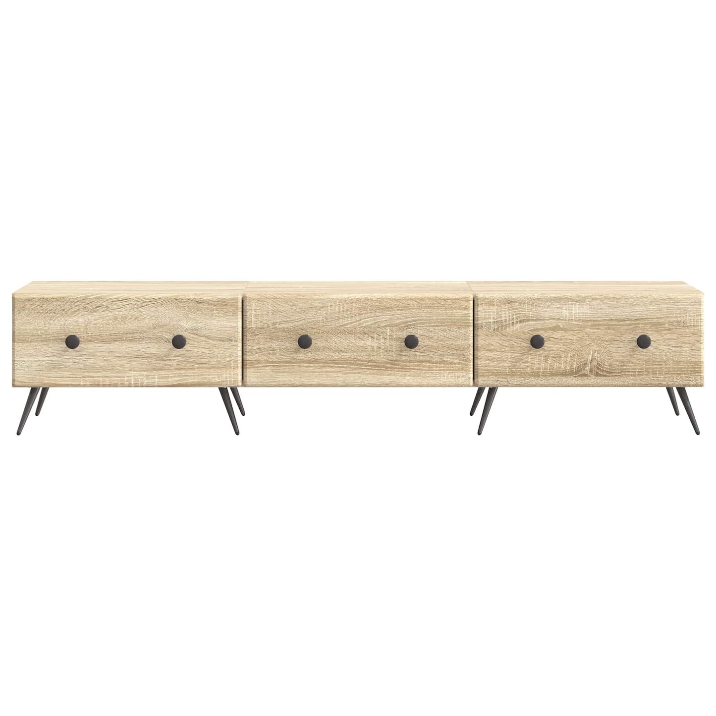 TV-skåp med låda Sonoma-ek 147 x 34,5 x 30 cm Konstruerat trä
