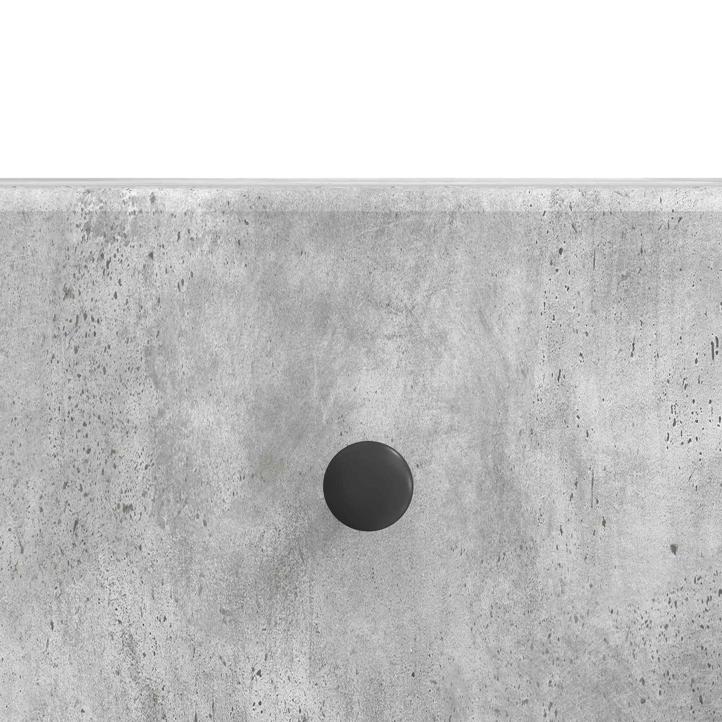 TV-skåp med låda Betonggrå 147 x 34,5 x 30 cm Konstruerat trä