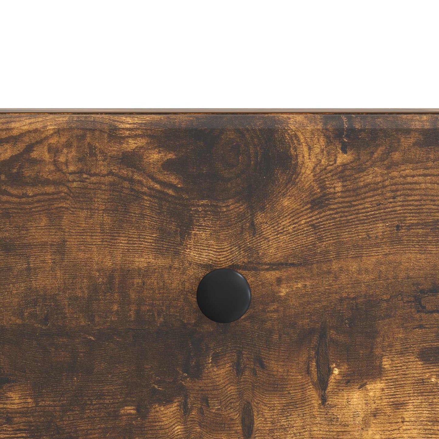 TV-skåp med låda Rökt ek 147 x 34,5 x 30 cm Konstruerat trä