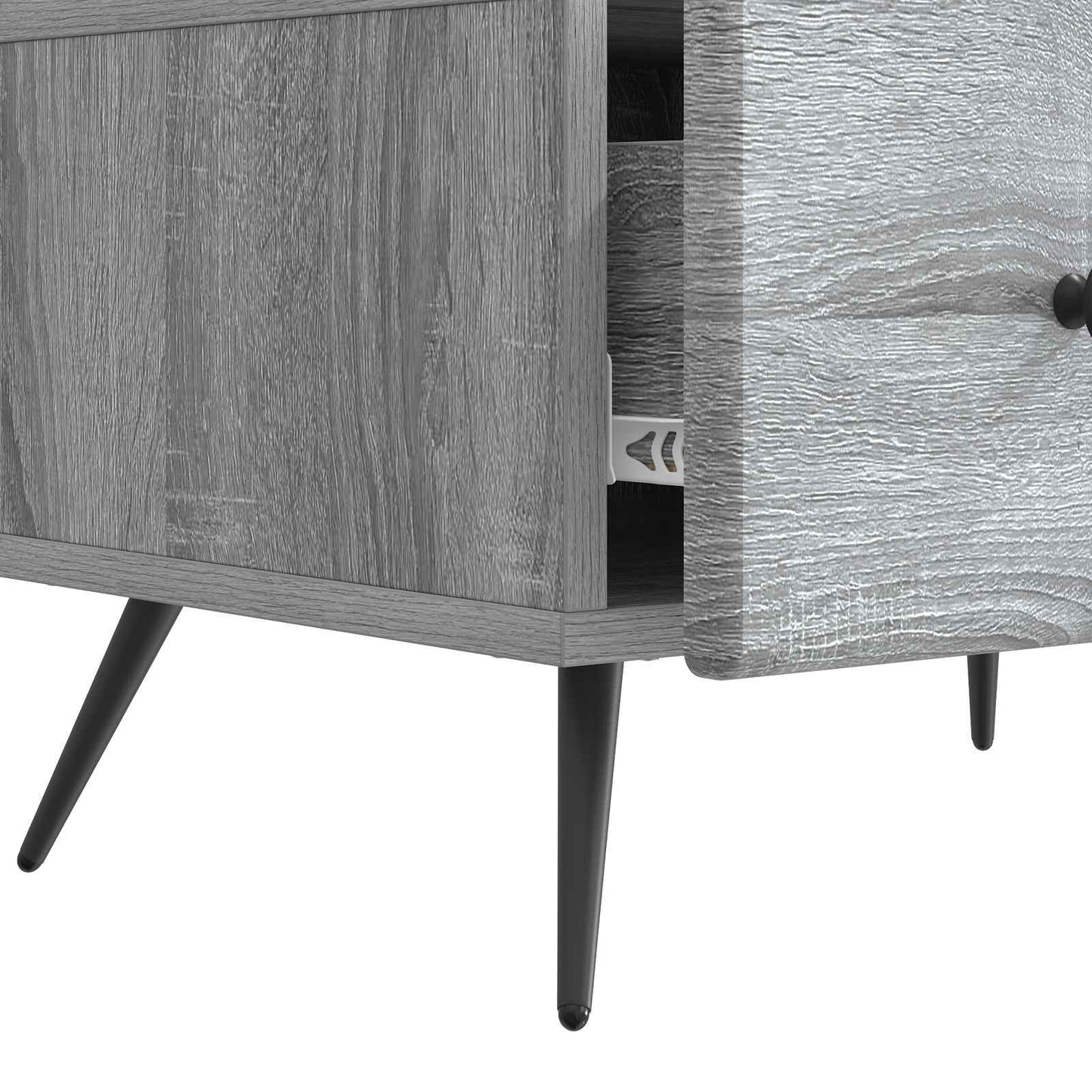 TV-skåp Grå sonoma-ek 147 x 34,5 x 30 cm Konstruerat trä