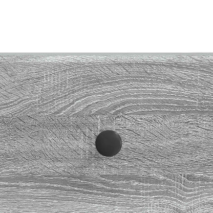 TV-skåp Grå sonoma-ek 147 x 34,5 x 30 cm Konstruerat trä