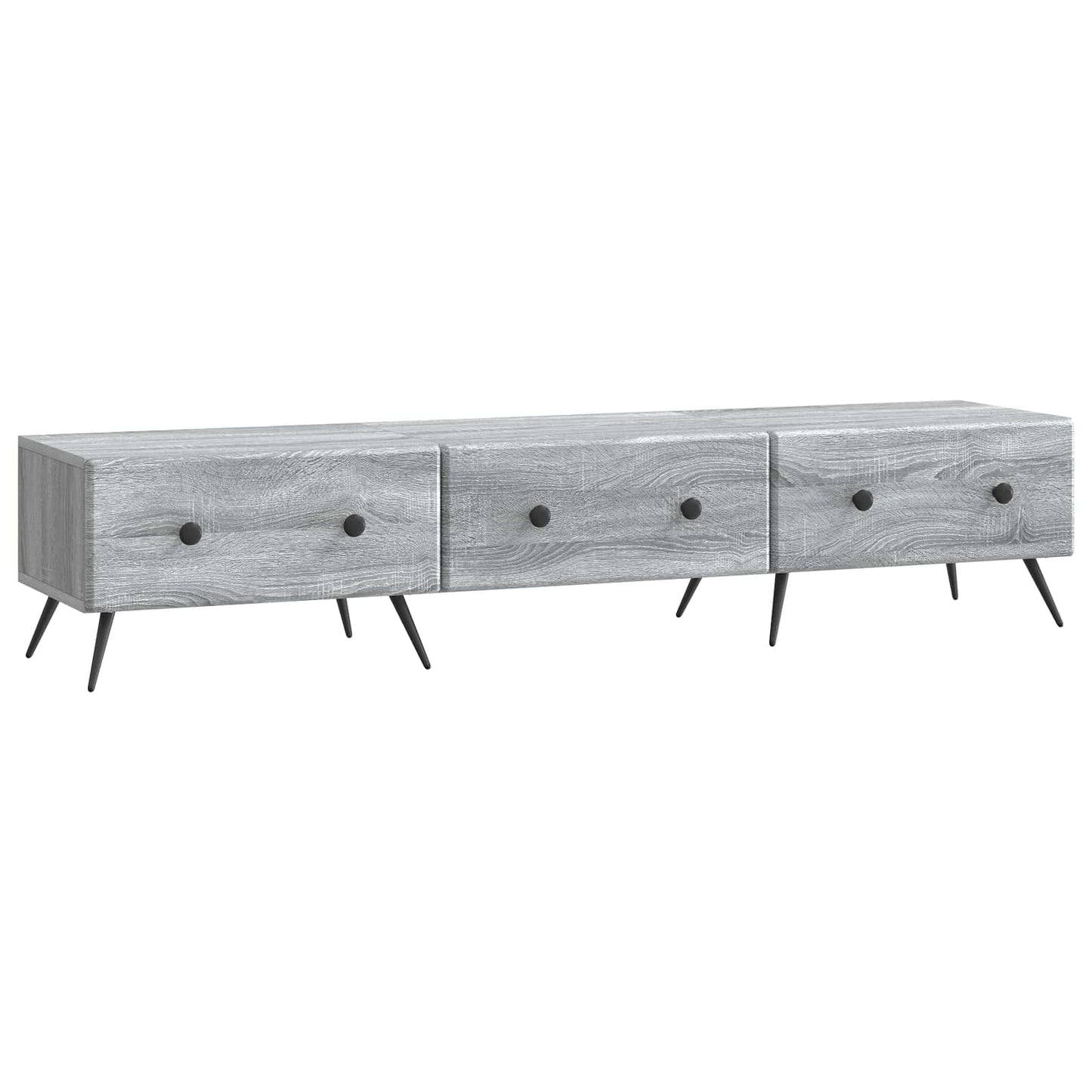 TV-skåp Grå sonoma-ek 147 x 34,5 x 30 cm Konstruerat trä