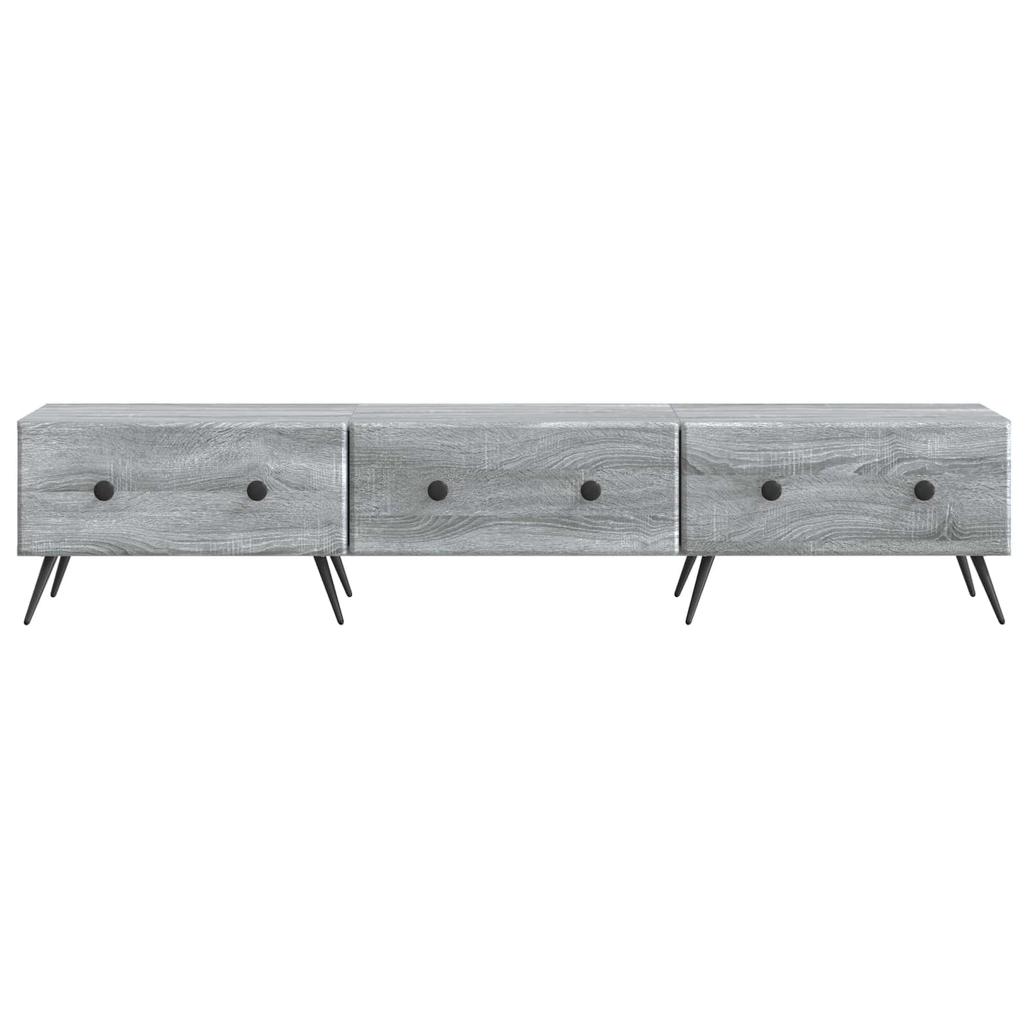 TV-skåp Grå sonoma-ek 147 x 34,5 x 30 cm Konstruerat trä