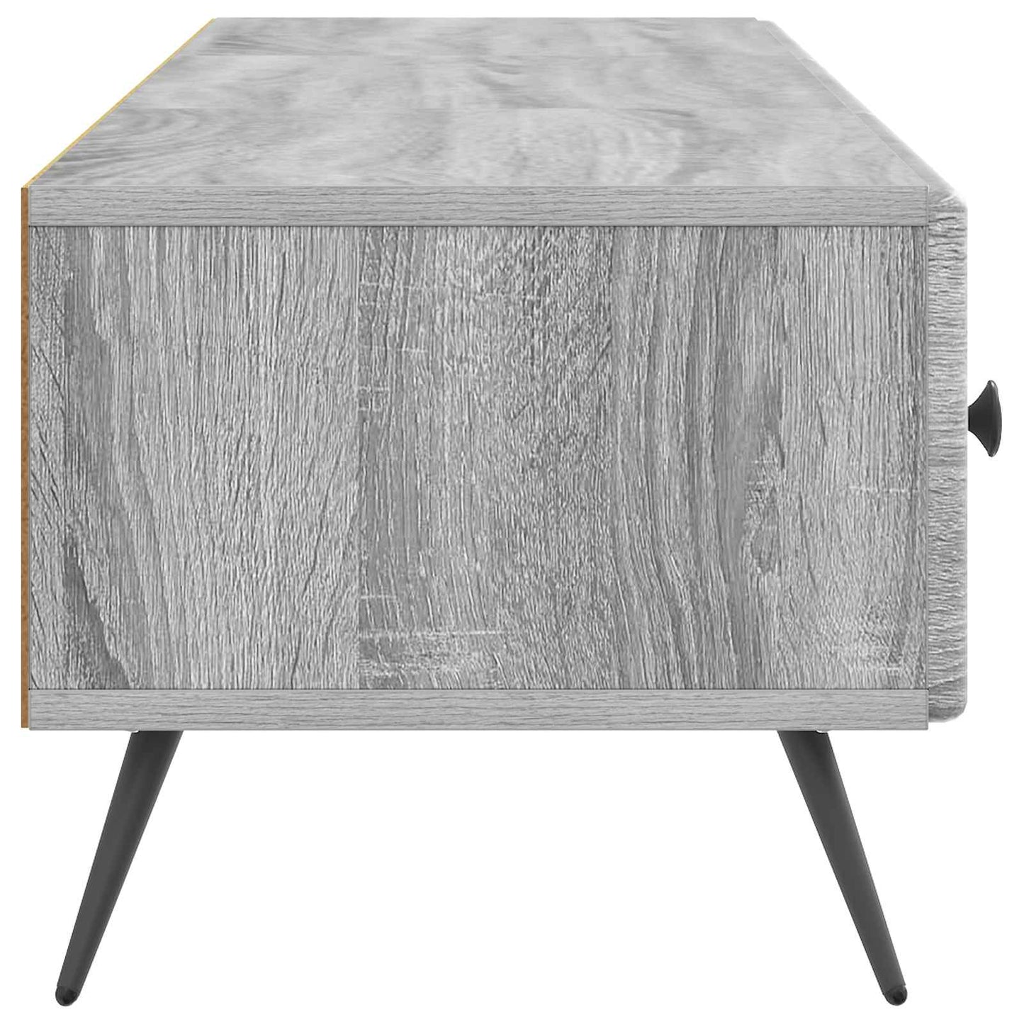 TV-skåp Grå sonoma-ek 147 x 34,5 x 30 cm Konstruerat trä