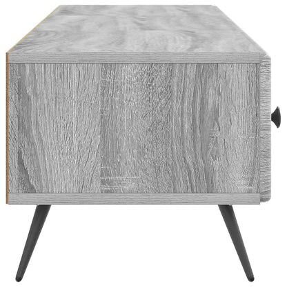 TV-skåp Grå sonoma-ek 147 x 34,5 x 30 cm Konstruerat trä