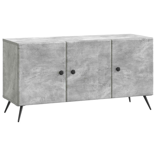 TV-skåp Betonggrå 99 x 34,5 x 50 cm Konstruerat trä