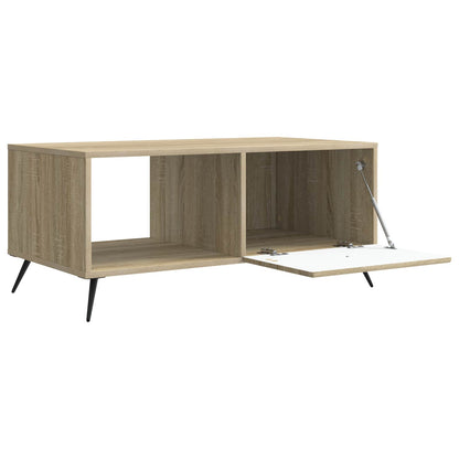Kaffeebord Sonoma-ek 90 x 50 x 40 cm Konstruerat trä