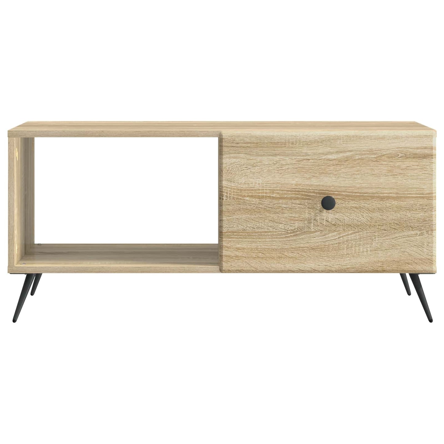 Kaffeebord Sonoma-ek 90 x 50 x 40 cm Konstruerat trä