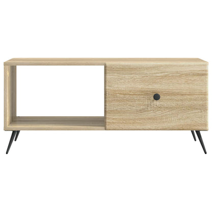 Kaffeebord Sonoma-ek 90 x 50 x 40 cm Konstruerat trä