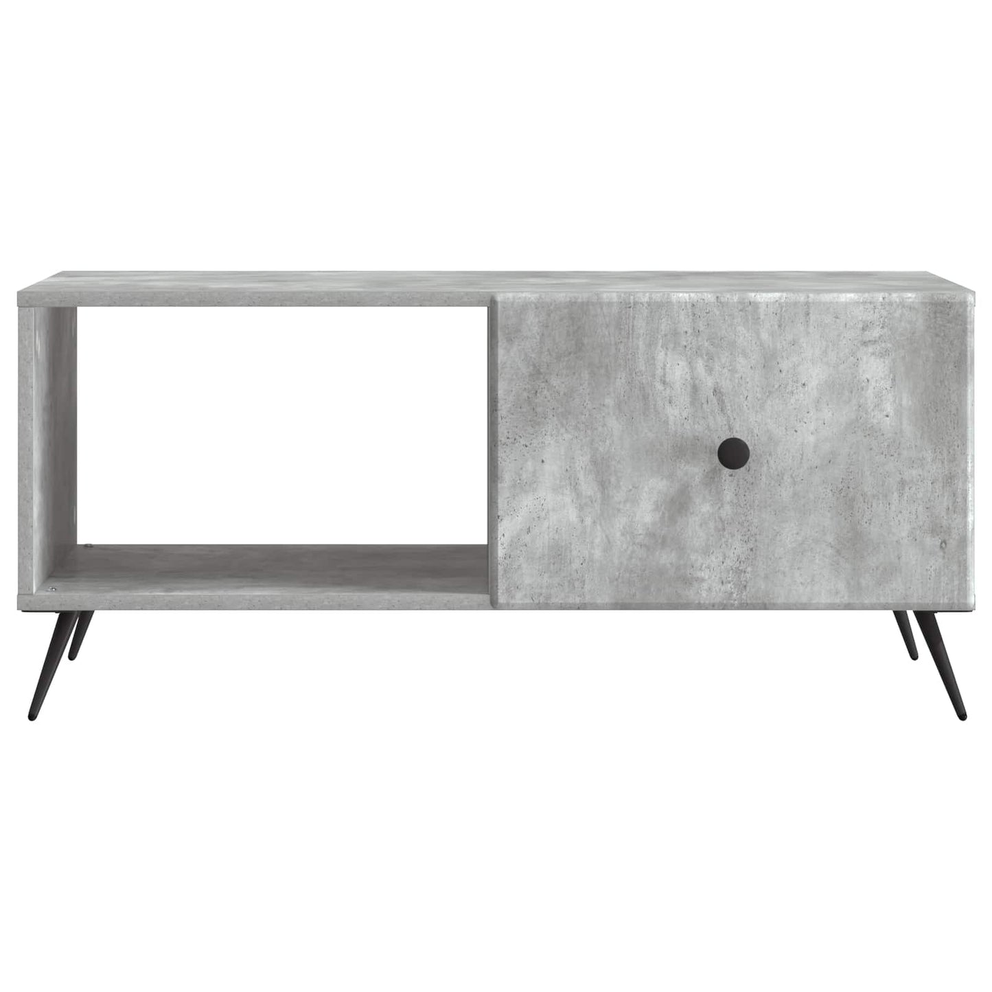 Kaffeebord Betonggrå 90 x 50 x 40 cm Konstruerat trä