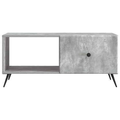 Kaffeebord Betonggrå 90 x 50 x 40 cm Konstruerat trä