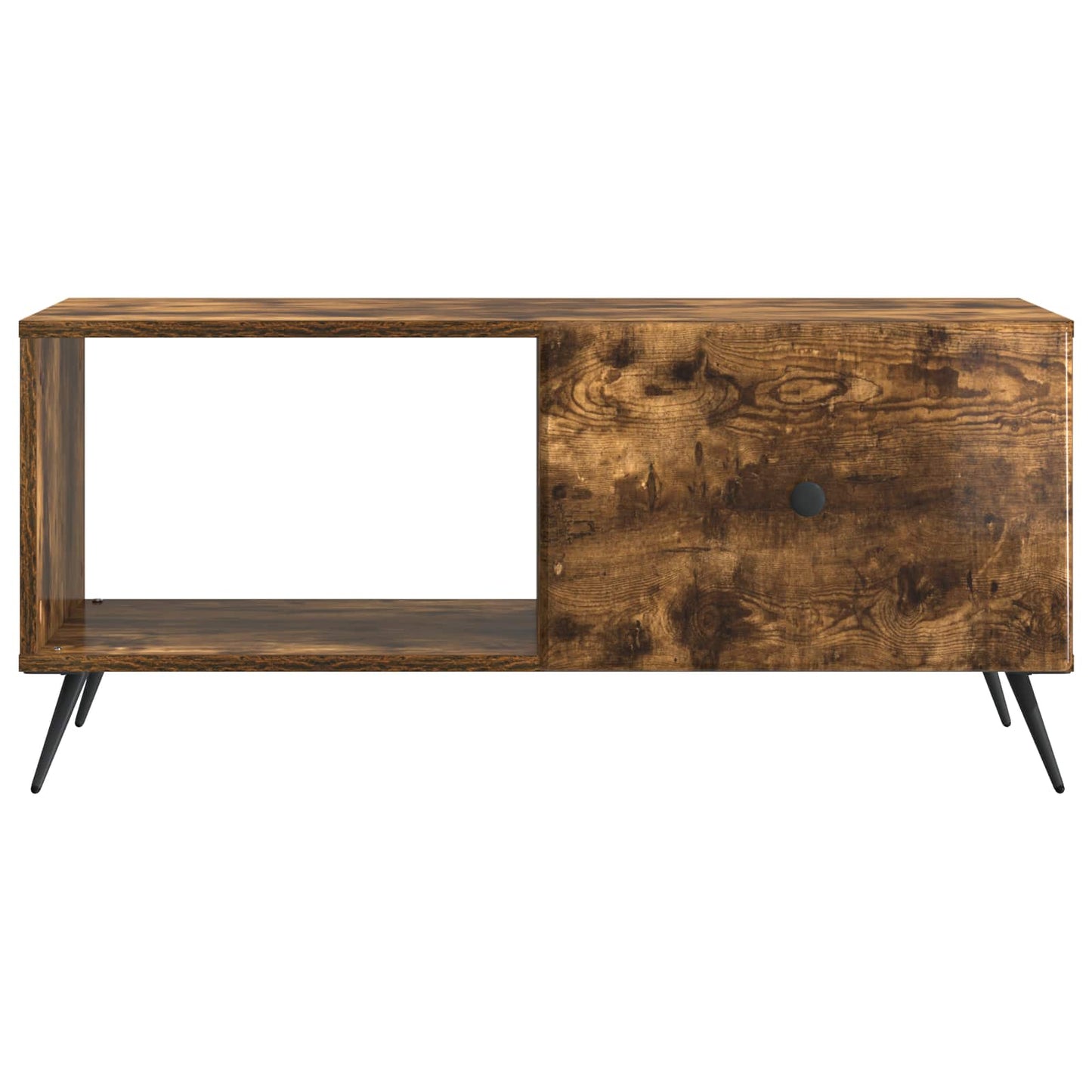 Kaffeebord Rökt ek 90 x 50 x 40 cm Konstruerat trä