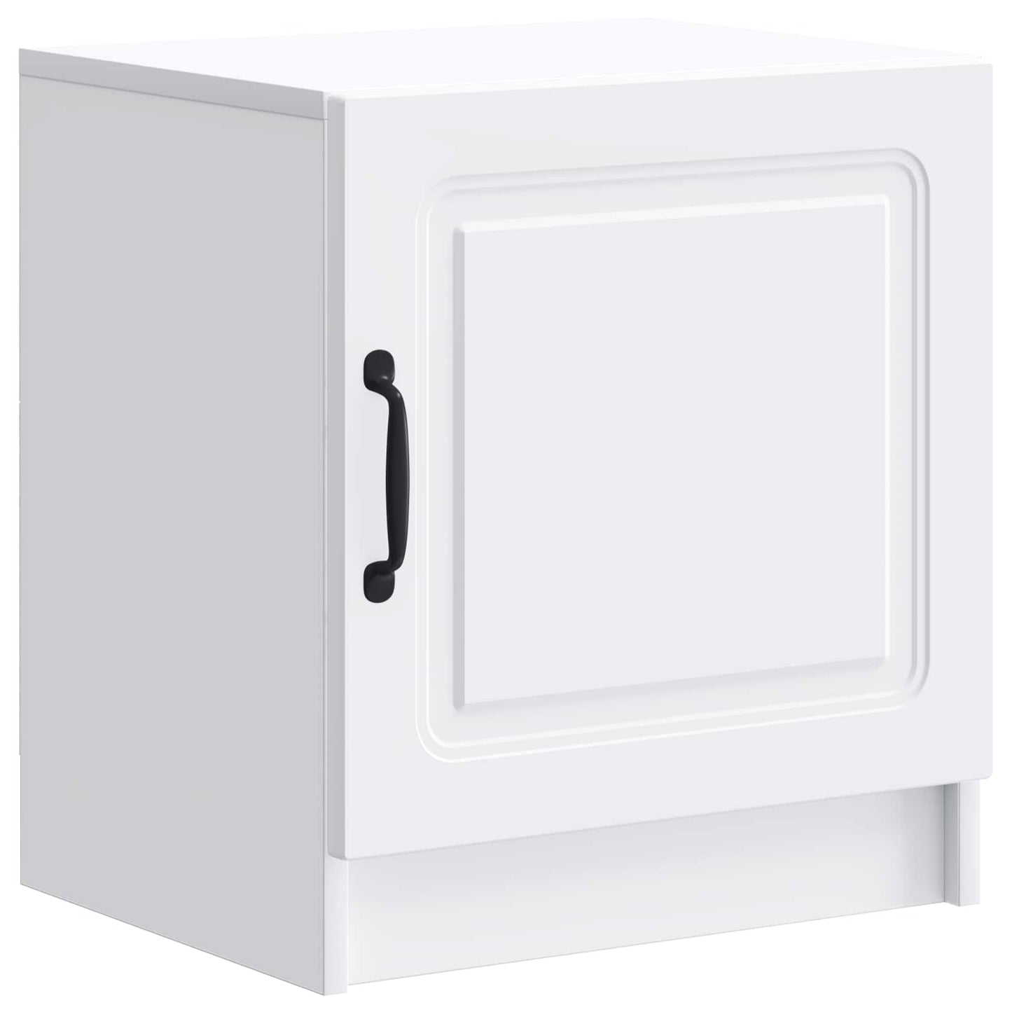 Nattduksbord 2 pcs Vit 43 x 34,5 x 47 cm Konstruerat trä