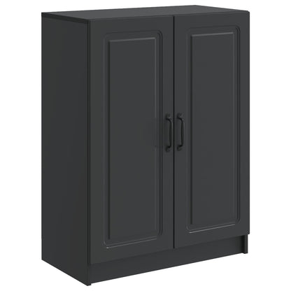 Sideboard Svart 66 x 34,5 x 87 cm Konstruerat trä