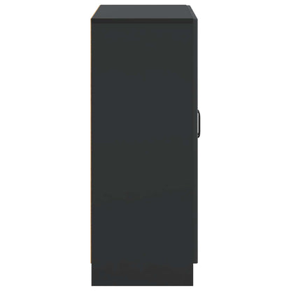 Sideboard Svart 66 x 34,5 x 87 cm Konstruerat trä
