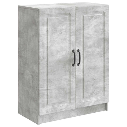 Sideboard Betonggrå 66 x 34,5 x 87 cm Konstruerat trä