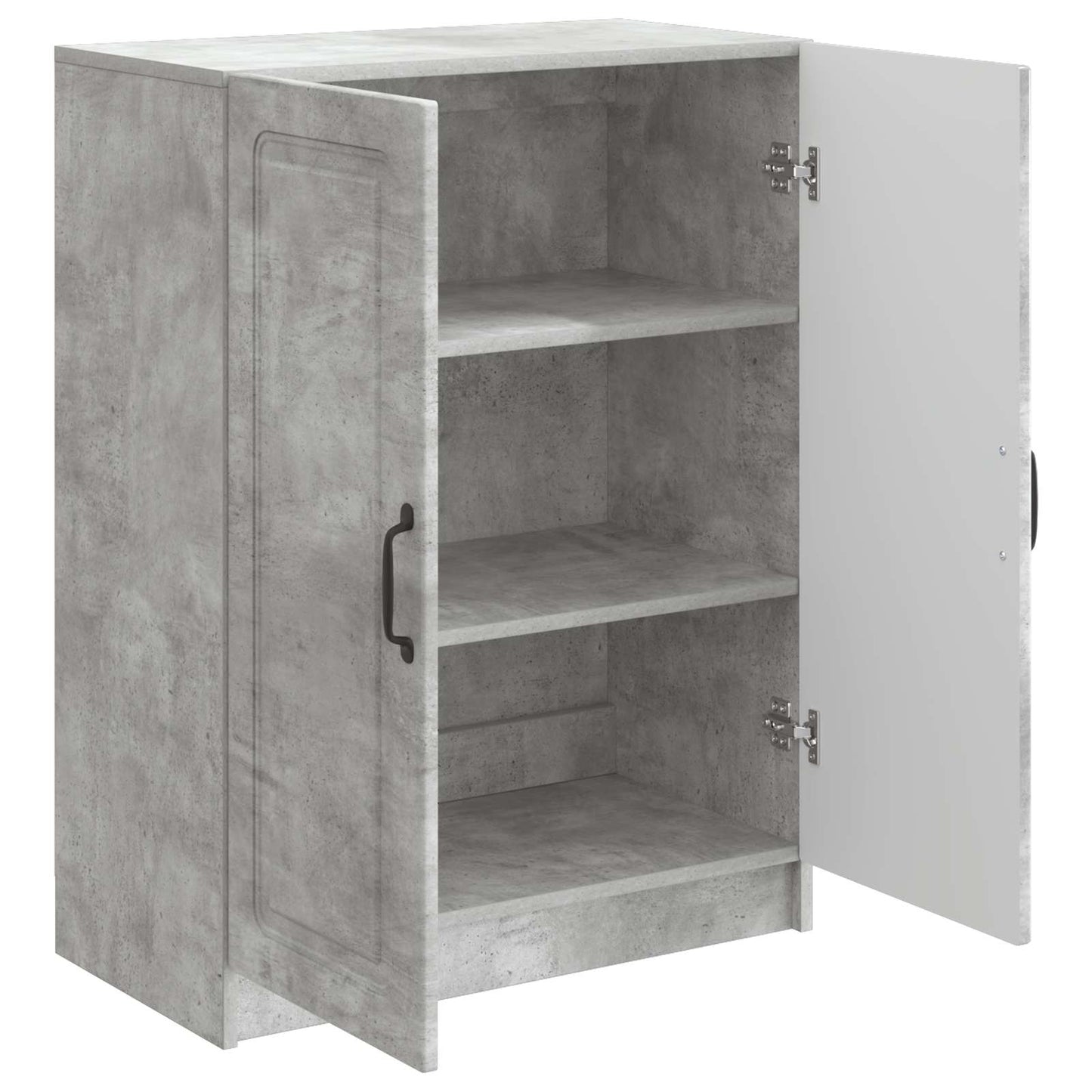 Sideboard Betonggrå 66 x 34,5 x 87 cm Konstruerat trä