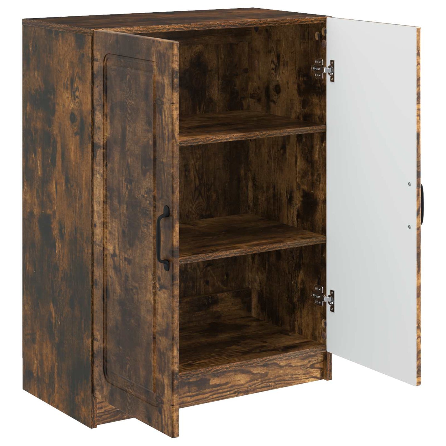 Sideboard Rökt ek 66 x 34,5 x 87 cm Konstruerat trä