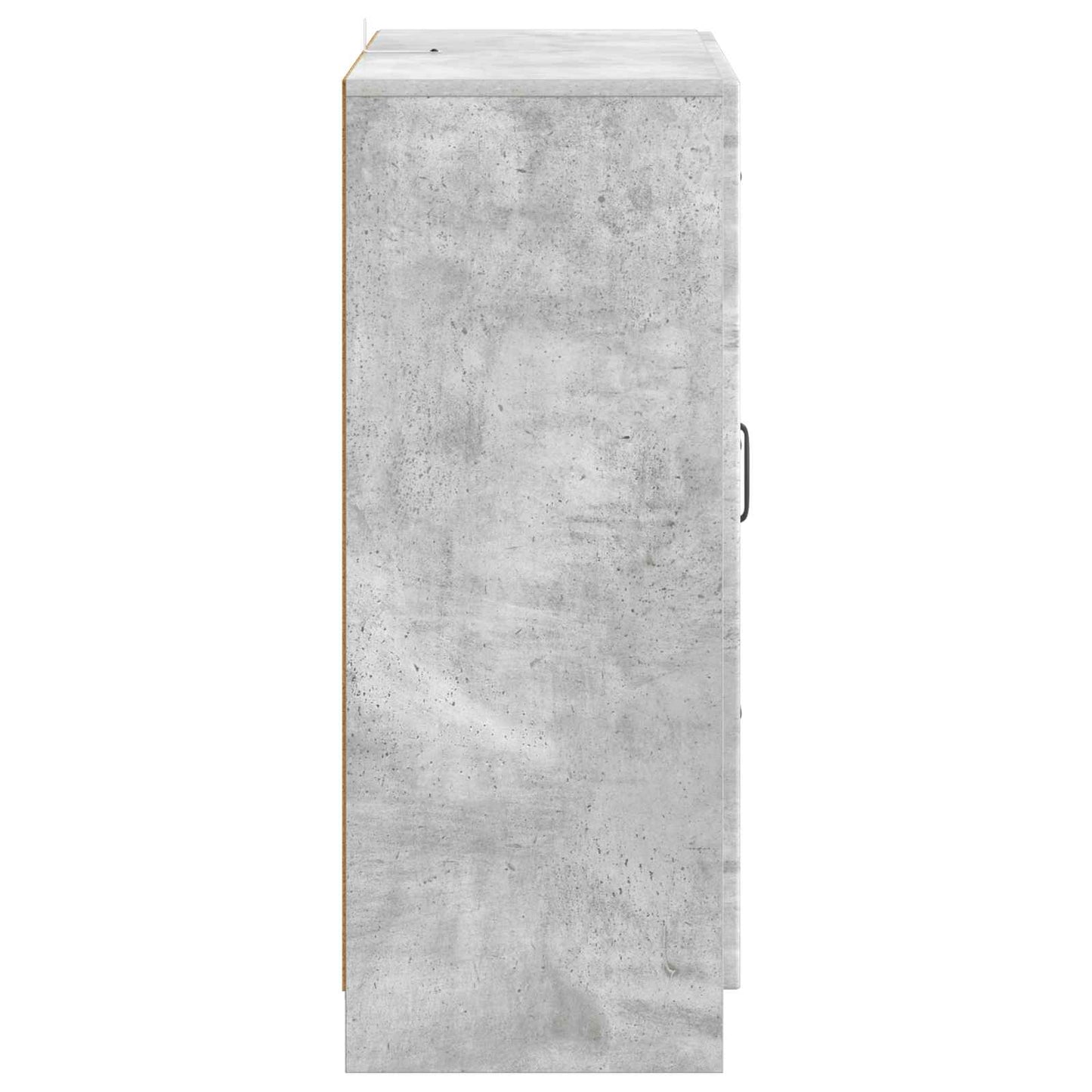 Sideboard med låda Betonggrå 66 x 34,5 x 87 cm Konstruerat trä