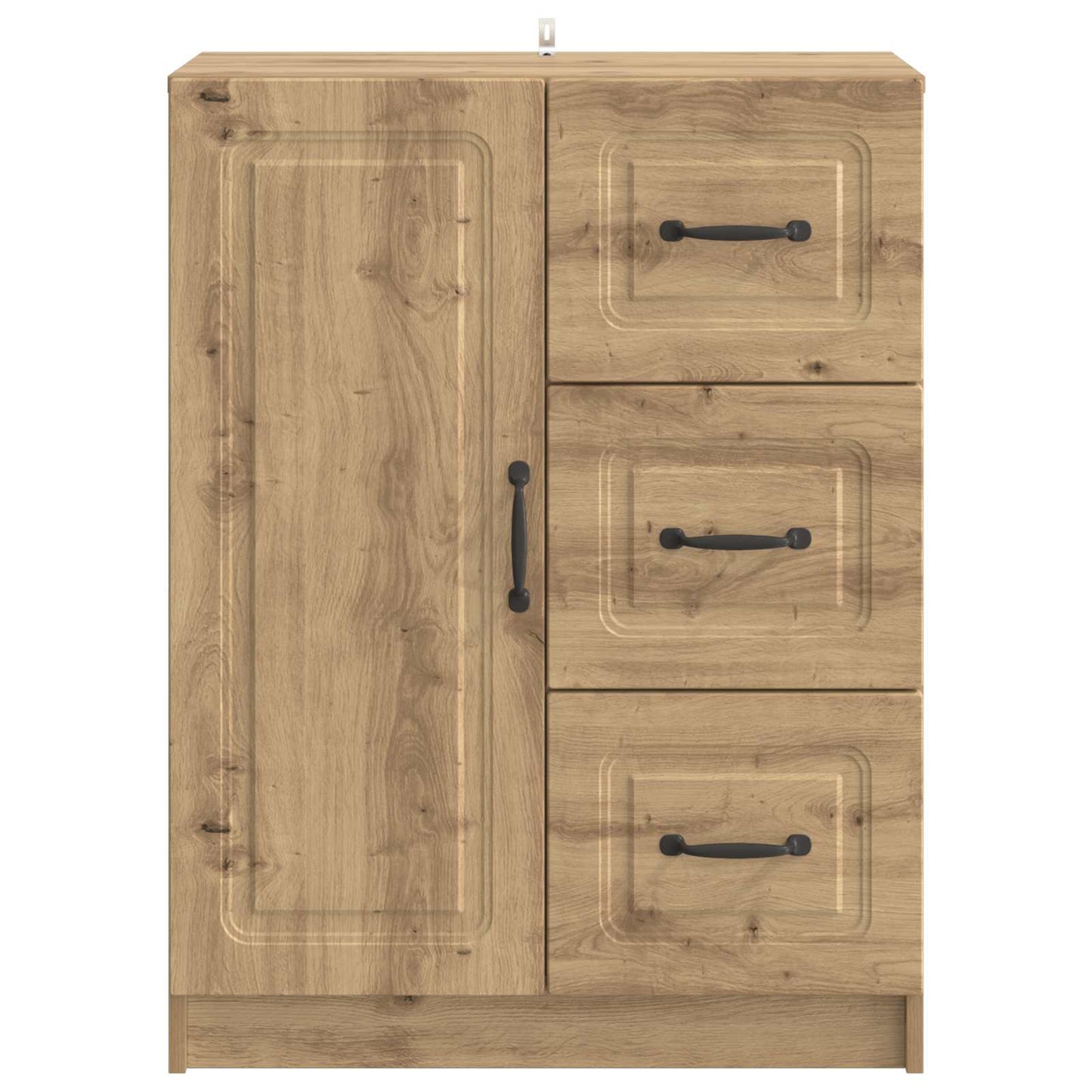 Sideboard med låda Artisan-ek 66 x 34,5 x 87 cm Konstruerat trä