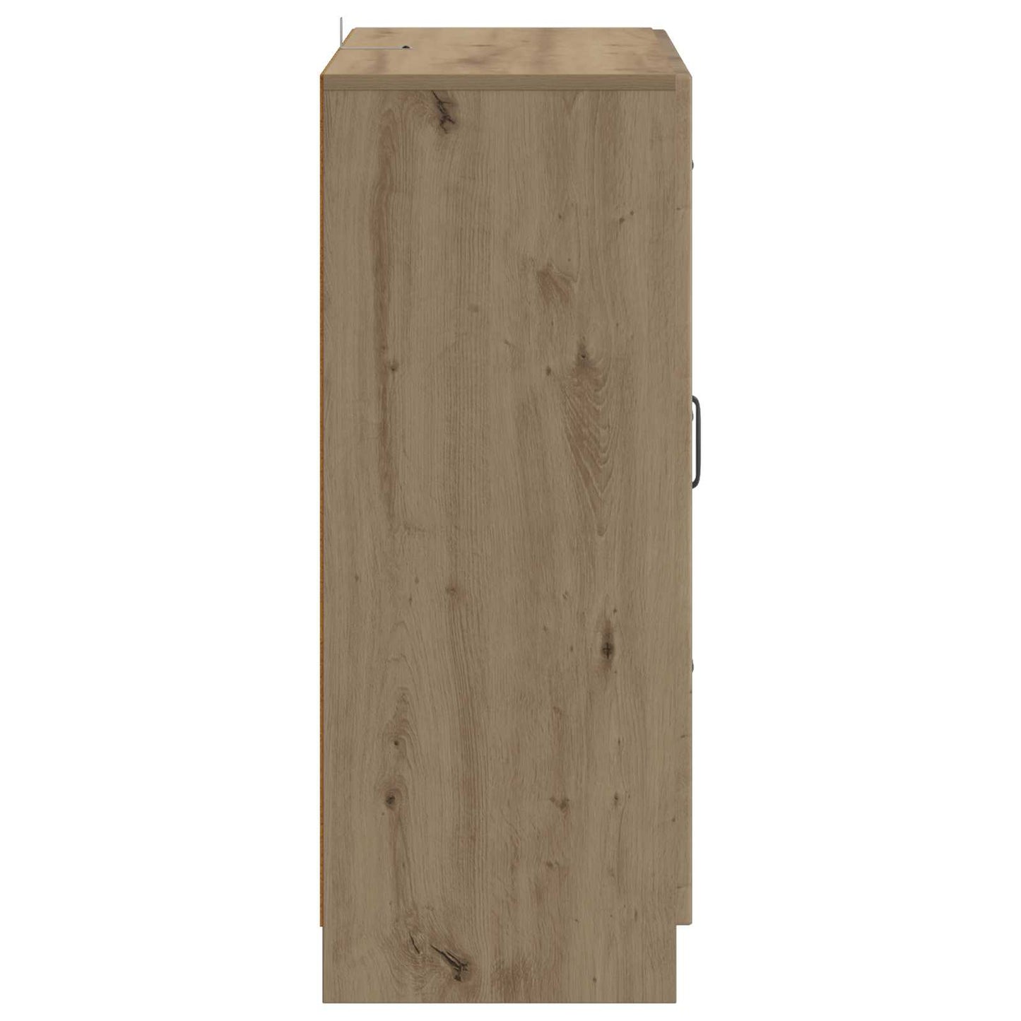 Sideboard med låda Artisan-ek 66 x 34,5 x 87 cm Konstruerat trä