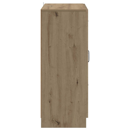 Sideboard med låda Artisan-ek 66 x 34,5 x 87 cm Konstruerat trä