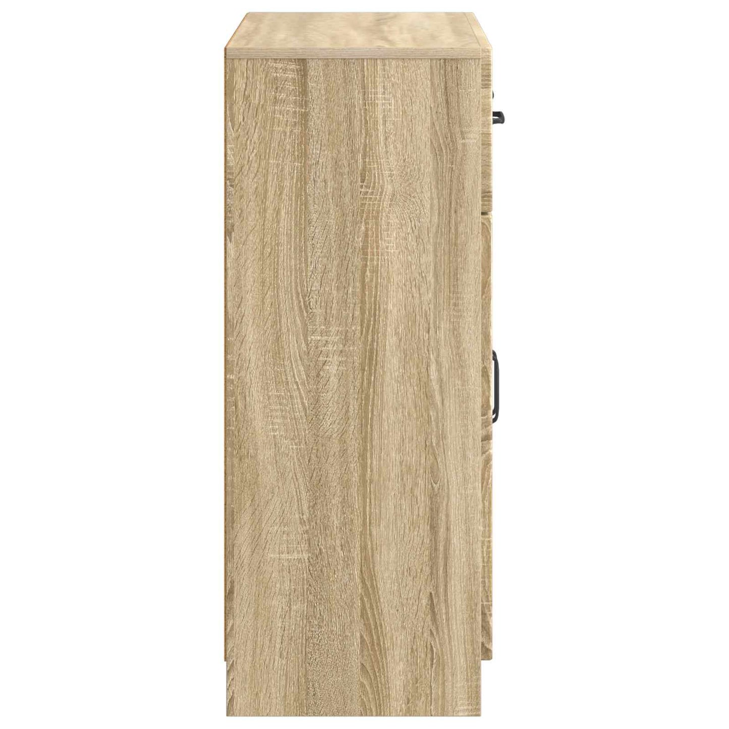 Sideboard med låda Sonoma-ek 66 x 34,5 x 87 cm Konstruerat trä