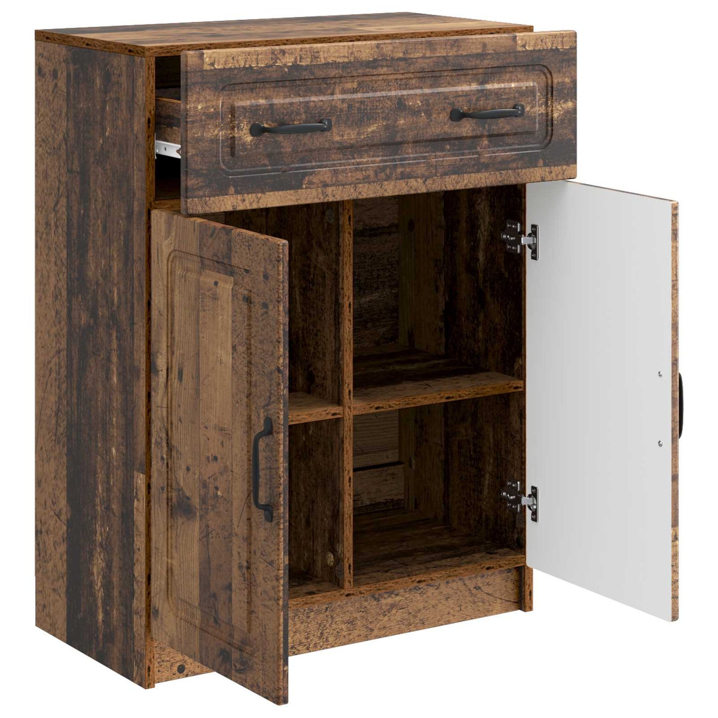 Sideboard Gammalt trä 66 x 34,5 x 87 cm Konstruerat trä