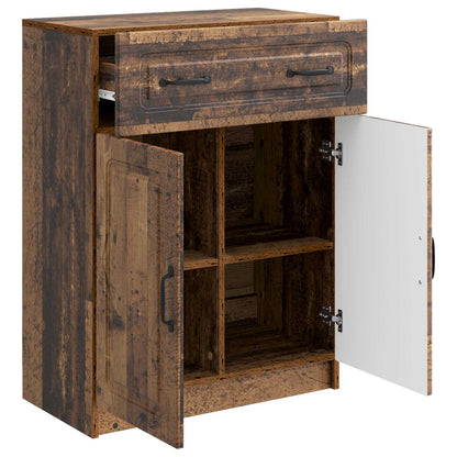Sideboard Gammalt trä 66 x 34,5 x 87 cm Konstruerat trä